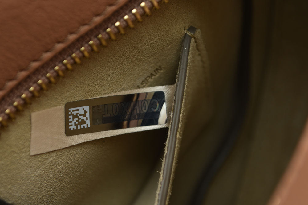 クロエ ハンドバッグ/チェーンショルダーバッグ Chloe ピクシー 2WAYバッグ ピンクベージュ レディース【中古】