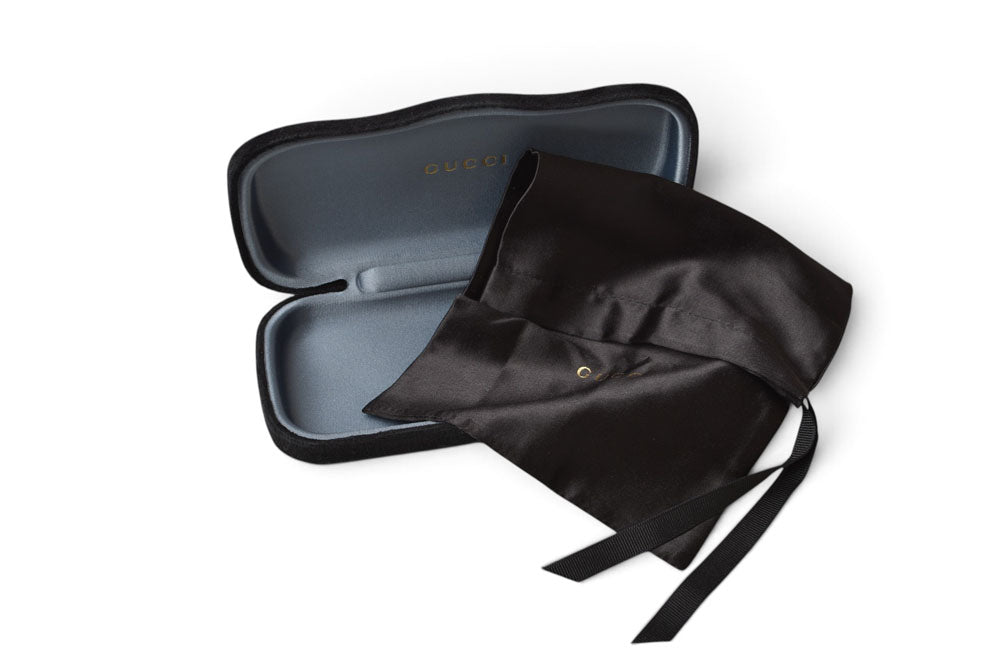 グッチ アイウェア/眼鏡/メガネ フレーム レンズ入 GUCCI GG3670F ブラック/ライン入り【中古】