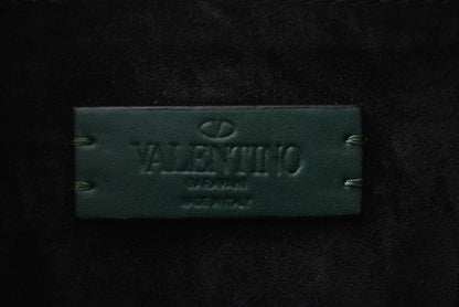 ヴァレンティノ ガラヴァーニ ショルダーバッグ レザー カモフラ グリーン ユニセックス VALENTINO GARAVANI【中古】