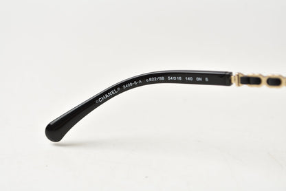 シャネル サングラス/アイウェア CHANEL ココ/CCモチーフ 3408-S ブルーライトカット レディース【中古】