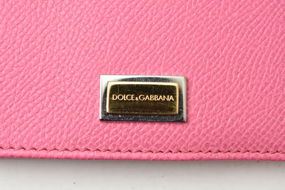 ドルチェ＆ガッバーナ 手帳カバー/パスポートケース DOLCE&GABBANA ピンク レディース【中古】