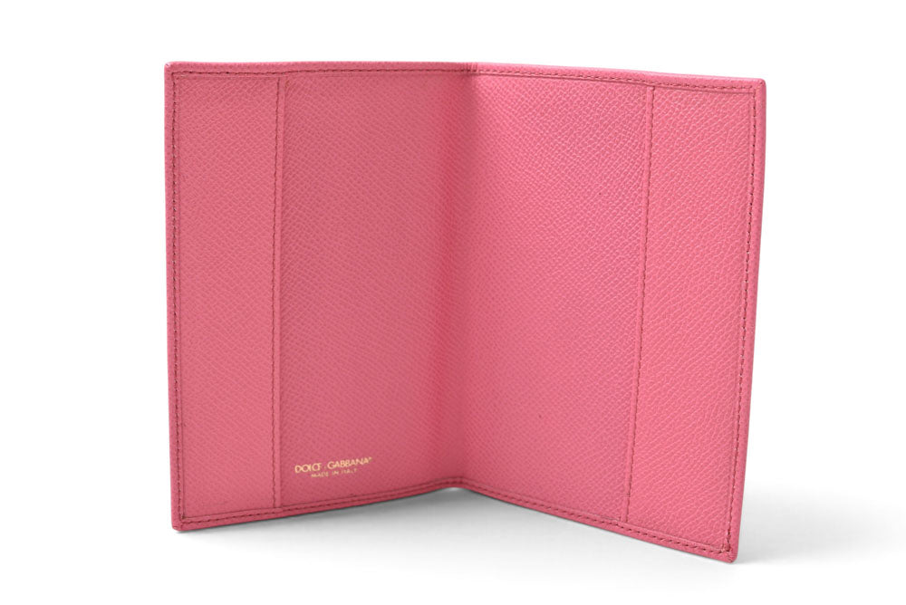 ドルチェ＆ガッバーナ 手帳カバー/パスポートケース DOLCE&GABBANA ピンク レディース【中古】