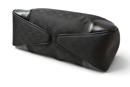 グッチ ショルダーバッグ GUCCI セミショルダー 257265 GG/ブラック ナイロン/レザー レディース アウトレット【中古】