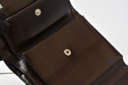 フェンディ 財布/二つ折 FENDI 折財布 ZUCCA/ズッカ柄 8M0011 ブラウン【中古】