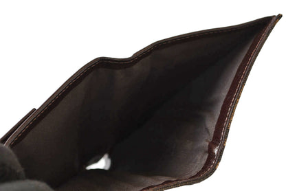 フェンディ 財布/二つ折 FENDI 折財布 ZUCCA/ズッカ柄 8M0011 ブラウン【中古】