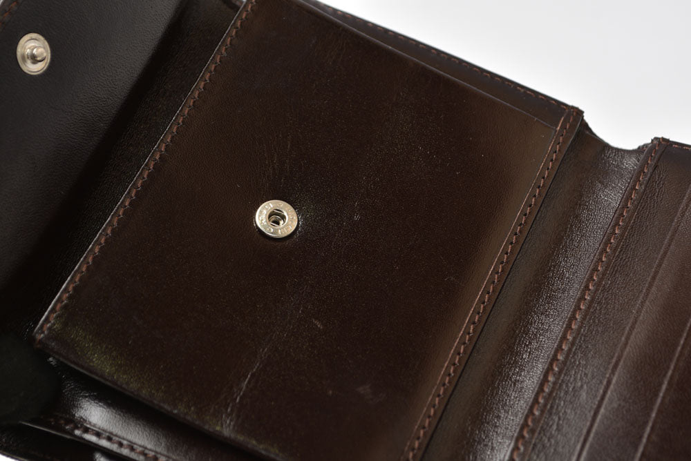 フェンディ 財布/二つ折 FENDI 折財布 ZUCCA/ズッカ柄 8M0011 ブラウン【中古】