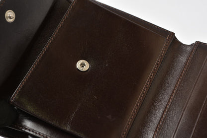 フェンディ 財布/二つ折 FENDI 折財布 ZUCCA/ズッカ柄 8M0011 ブラウン【中古】