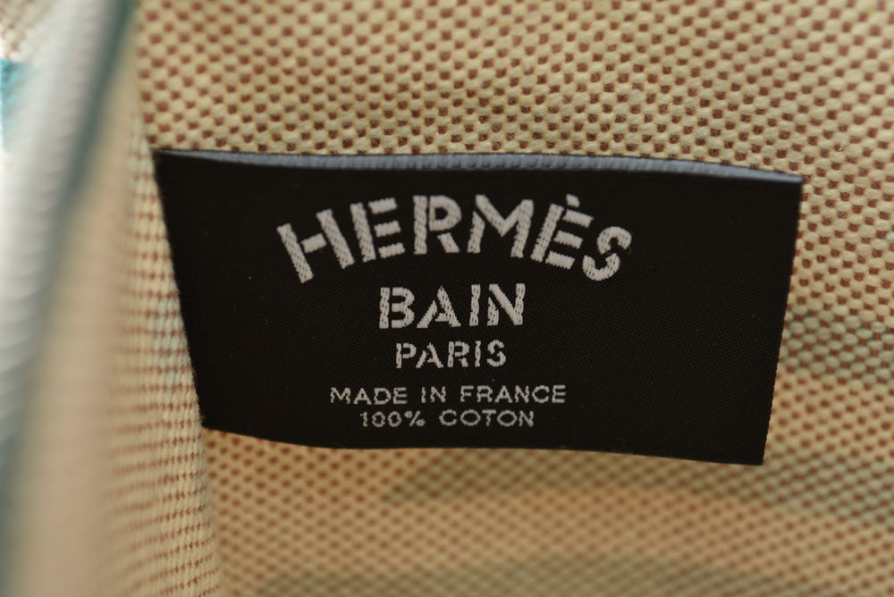 エルメス ポーチ HERMES OPTIMIST 24 CASE オプティミスト24 ケース/ポーチ 小物入れ グリーンマルチ レディース メンズ【中古】