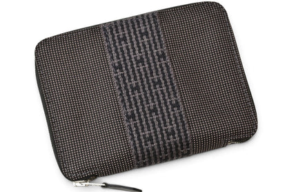エルメス 財布 HERMES ミニ財布/2折り財布 エールライン パースPM コインケース キャンバス グレー【中古】