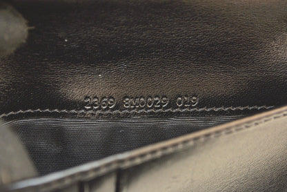 フェンディ 財布/二つ折 FENDI 折財布 8M0029 ZUCCA/ズッカ柄 ブラック【中古】