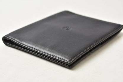 ロエベ 財布/札入れ LOEWE ヴィンテージ 二つ折り/折財布 アナグラム ブラック メンズ【中古】