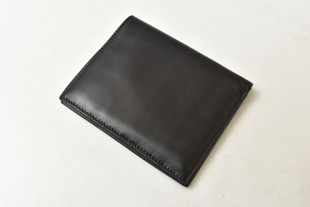ロエベ 財布/札入れ LOEWE ヴィンテージ 二つ折り/折財布 アナグラム ブラック メンズ【中古】