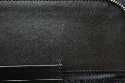 プラダ クラッチバッグ/セカンドバッグ PRADA サフィアーノ レザー AV5841 ネイビー メンズ 【中古】