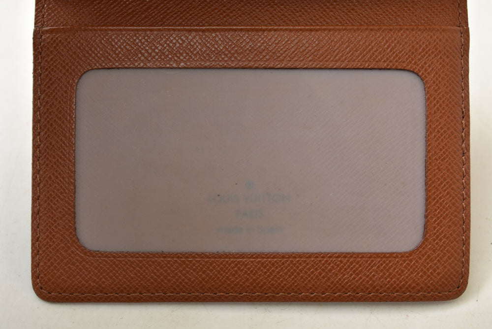 ルイヴィトン パスケース/カードケース LOUIS VUITTON モノグラム ポルト2カルト ヴェルティカル 定期入れ M60533【中古】