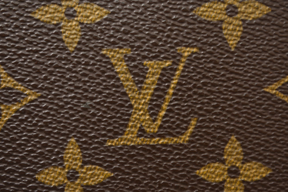 ルイヴィトン パスケース/カードケース LOUIS VUITTON モノグラム ポルト2カルト ヴェルティカル 定期入れ M60533【中古】