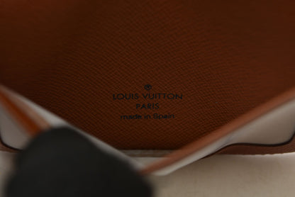 ルイヴィトン パスケース/カードケース LOUIS VUITTON モノグラム ポルト2カルト ヴェルティカル 定期入れ M60533【中古】
