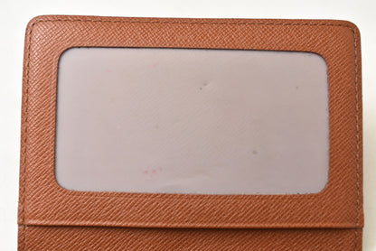 ルイヴィトン パスケース/カードケース LOUIS VUITTON モノグラム ポルト2カルト ヴェルティカル 定期入れ M60533【中古】