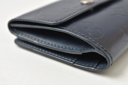 ルイヴィトン コインケース/カードケース LOUIS VUITTON ラドロー M65125 モノグラムマット ブルー【中古】