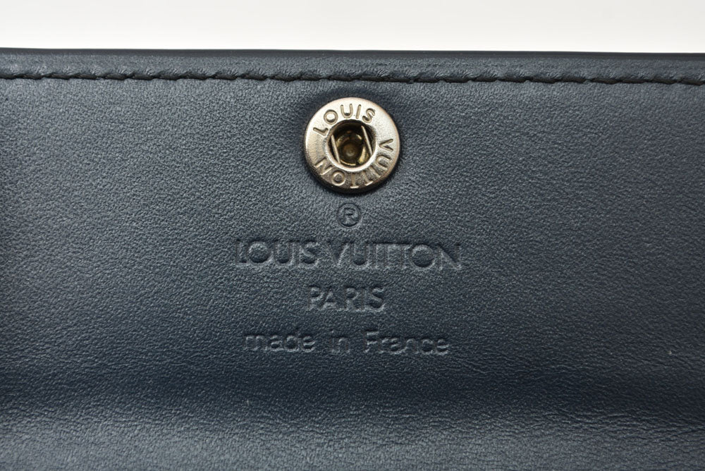 ルイヴィトン コインケース/カードケース LOUIS VUITTON ラドロー M65125 モノグラムマット ブルー【中古】