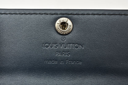 ルイヴィトン コインケース/カードケース LOUIS VUITTON ラドロー M65125 モノグラムマット ブルー【中古】