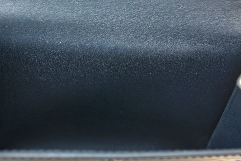 ルイヴィトン コインケース/カードケース LOUIS VUITTON ラドロー M65125 モノグラムマット ブルー【中古】