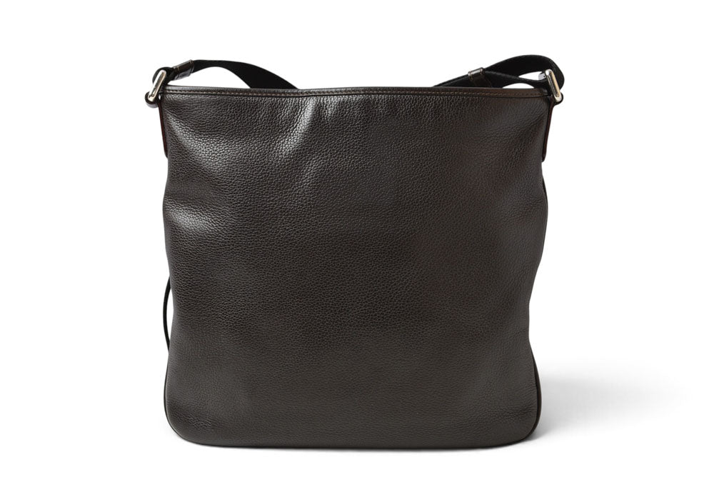 ロエベ ショルダーバッグ/メッセンジャーバッグ ヴィンテージ LOEWE メンズ レザー ダークブラウン【中古】