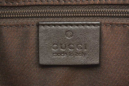 グッチ トートバッグ/ショッピングバッグ GUCCI 388919 GGキャンバス ベージュ ブラウン レディース A4収納可能【中古】