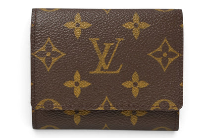 ルイヴィトン 名刺入れ/カードケース LOUIS VUITTON アンヴェロップ・カルト ドゥ ヴィジット モノグラム M62920【中古】