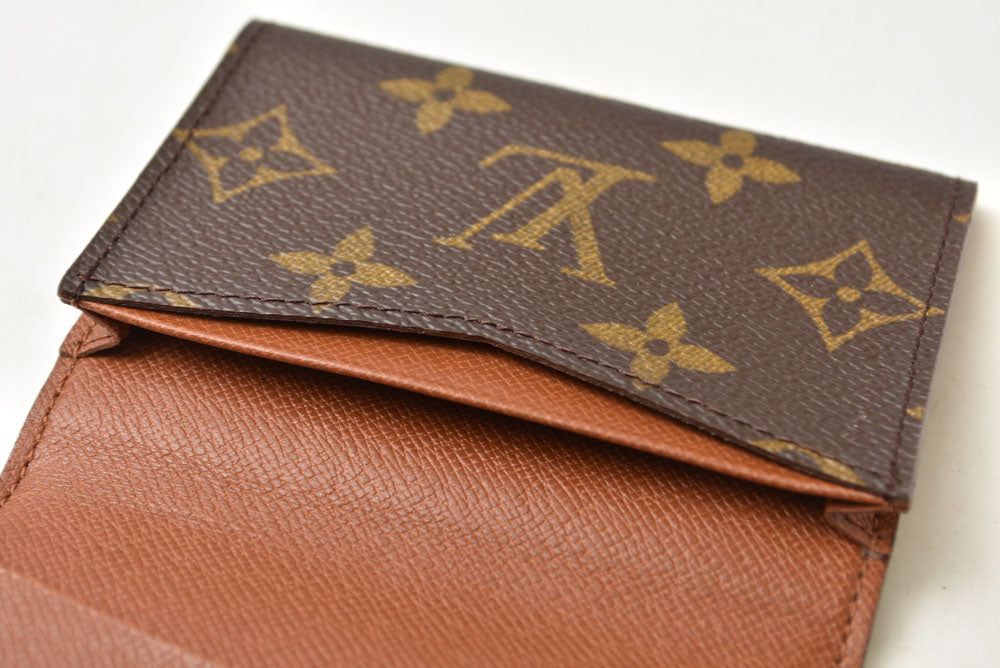ルイヴィトン 名刺入れ/カードケース LOUIS VUITTON アンヴェロップ・カルト ドゥ ヴィジット モノグラム M62920【中古】