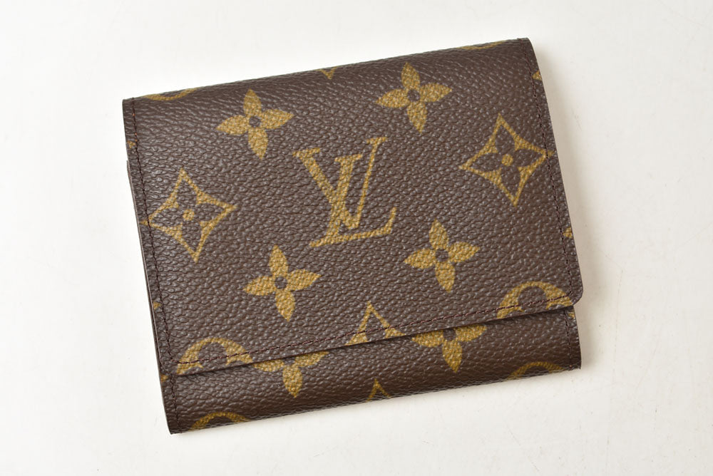 ルイヴィトン 名刺入れ/カードケース LOUIS VUITTON アンヴェロップ・カルト ドゥ ヴィジット モノグラム M62920【中古】