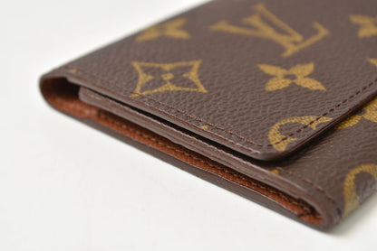 ルイヴィトン 名刺入れ/カードケース LOUIS VUITTON アンヴェロップ・カルト ドゥ ヴィジット モノグラム M62920【中古】