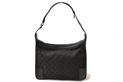グッチ ショルダーバッグ GUCCI ヴィンテージ バッグ/肩掛け/ワンショルダー GGキャンバス 001 4205 GGブラック レディース【中古】