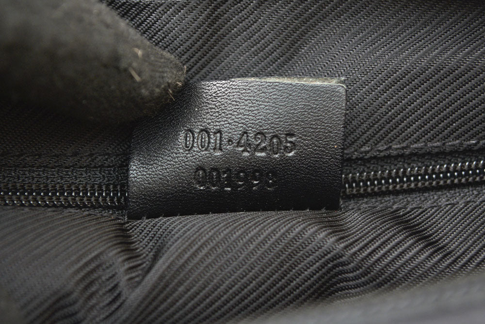グッチ ショルダーバッグ GUCCI ヴィンテージ バッグ/肩掛け/ワンショルダー GGキャンバス 001 4205 GGブラック レディース【中古】