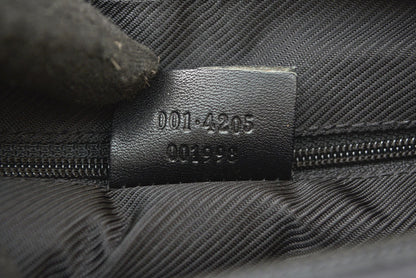 グッチ ショルダーバッグ GUCCI ヴィンテージ バッグ/肩掛け/ワンショルダー GGキャンバス 001 4205 GGブラック レディース【中古】