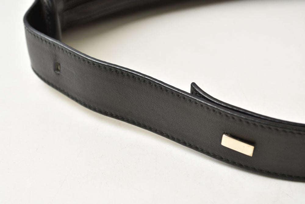 グッチ ショルダーバッグ GUCCI ヴィンテージ バッグ/肩掛け/ワンショルダー GGキャンバス 001 4205 GGブラック レディース【中古】