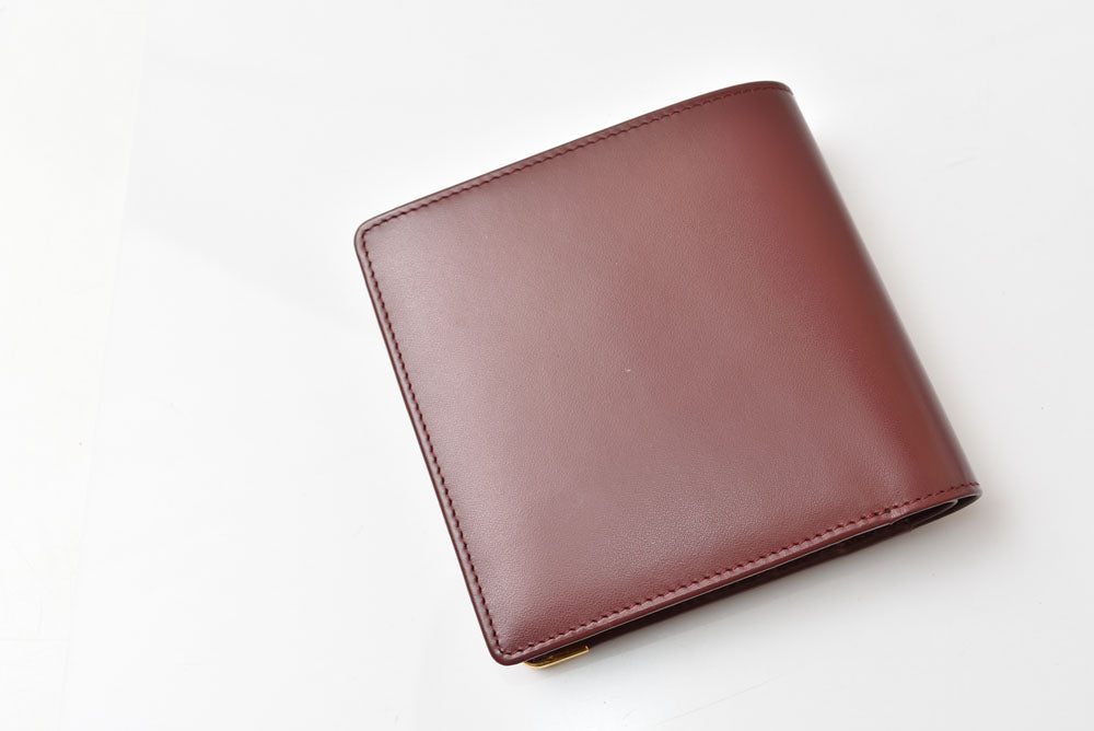 カルティエ 折財布/二つ折り財布 ヴィンテージ Cartier メンズ財布 マスト ドゥ カルティエ ボルドー L3000451【中古】