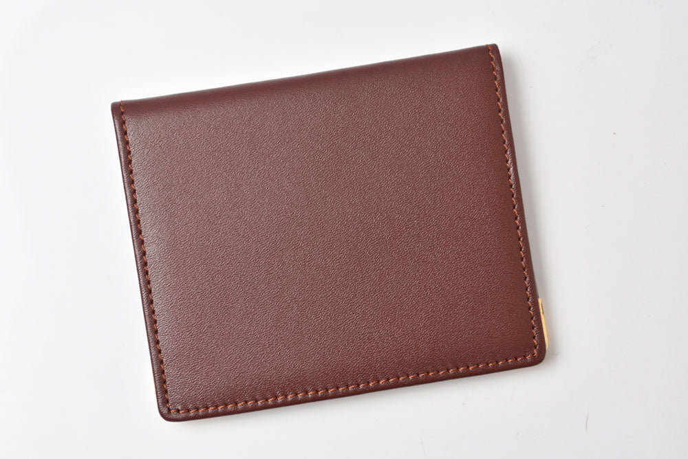 カルティエ カードケース/ハンドミラー ノベルティ Cartier ヴィンテージ マスト ドゥ カルティエ ボルドー 未使用【中古】