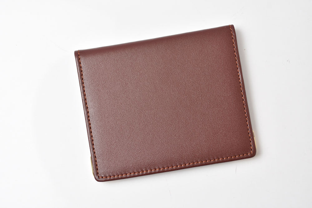 カルティエ カードケース/ハンドミラー ノベルティ Cartier ヴィンテージ マスト ドゥ カルティエ ボルドー 未使用【中古】