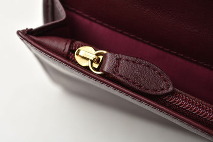 クリスチャン ディオール 財布 Christian Dior 長財布 トロッター柄/ジャガード チェリー ヴィンテージ オールド【中古】