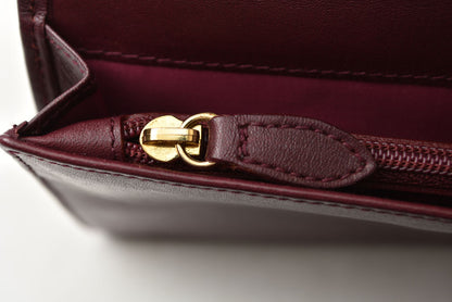 クリスチャン ディオール 財布 Christian Dior 長財布 トロッター柄/ジャガード チェリー ヴィンテージ オールド【中古】