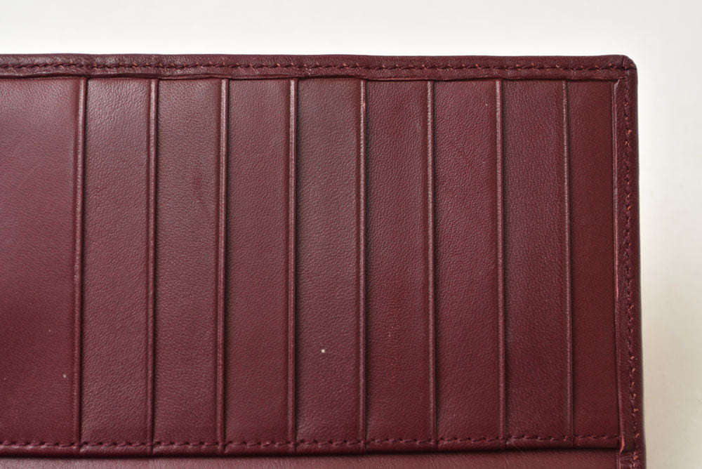 クリスチャン ディオール 財布 Christian Dior 長財布 トロッター柄/ジャガード チェリー ヴィンテージ オールド【中古】