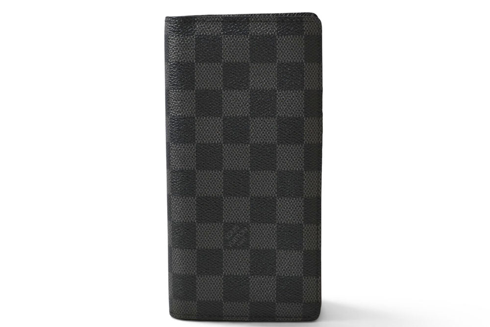 ルイヴィトン 財布 ダミエ・グラフィット LOUIS VUITTON 長財布/ポルトフォイユ ブラザ N62665【中古】