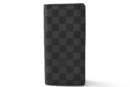 ルイヴィトン 財布 ダミエ・グラフィット LOUIS VUITTON 長財布/ポルトフォイユ ブラザ N62665【中古】