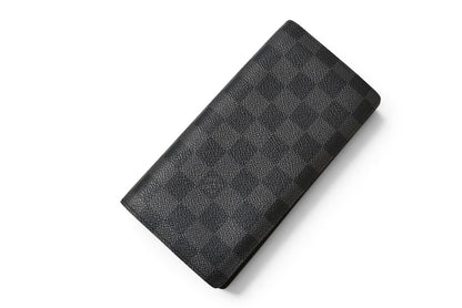 ルイヴィトン 財布 ダミエ・グラフィット LOUIS VUITTON 長財布/ポルトフォイユ ブラザ N62665【中古】