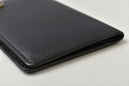 シャネル カードケース/名刺入れ ヴィンテージ CHANEL ココボタン ブラック【中古】