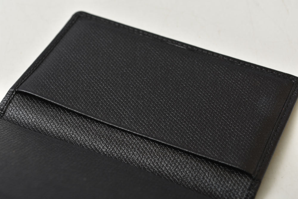 シャネル カードケース/名刺入れ ヴィンテージ CHANEL ココボタン ブラック【中古】