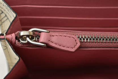 プラダ 長財布 PRADA ジェームス・ジーン ラビットプリント グレースカーフ コラボレーション アートデザイン【中古】
