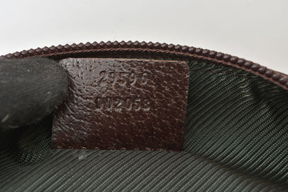 グッチ ポーチ GUCCI GGキャンバス 化粧ポーチ/コスメポーチ GGブラウン/ベージュ 29596【中古】
