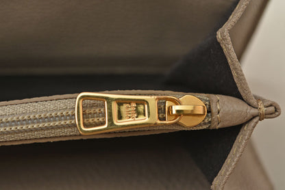 シーバイクロエ 財布 SEE BY CHLOE 長財布 HANA/ハナ MOTTYGREY/グレー レディース【中古】