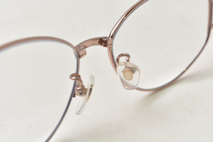 サンローラン サングラス/度入り眼鏡/アイウェア SAINT LAURENT YSLロゴ パープル/ゴールド レディース【中古】